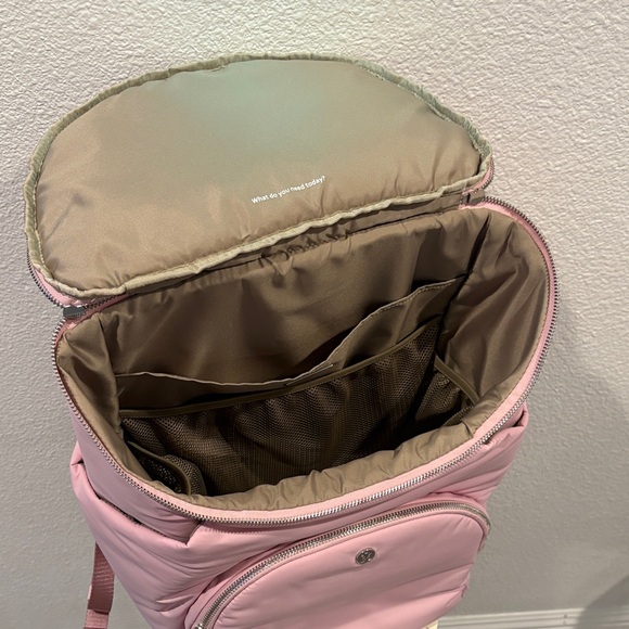 Lululemon Pink Diaper Bag + Crossbody - Picture 11 of 14